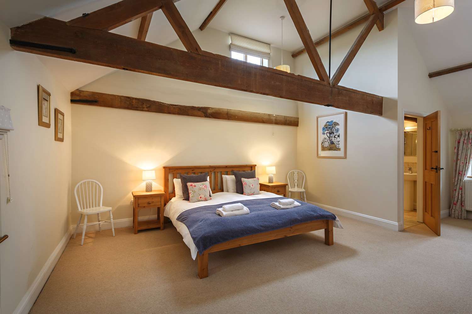 Kings Beck Barn master bedroom